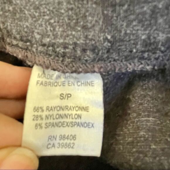 Theory Elly Rave charcoal grey pull on pants - Picture 12 of 16
